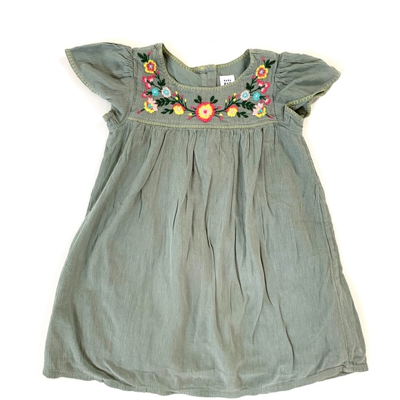 GAP Other - 3/$25 GAP Toddler Girl Olive Boho Dress